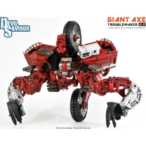 Transformation Devil Saviour Devastator DS-01 Split DS-02 Giant Axe DS02 TroubleMarket DS-05 DS-06 Movie Action Figure Robot