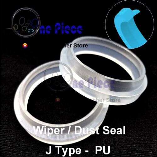 J Type Wiper seal ID=16-65 mm Dust ring Hydraulic and pneumatic cylinder components single lip rubber Polyurethane PU