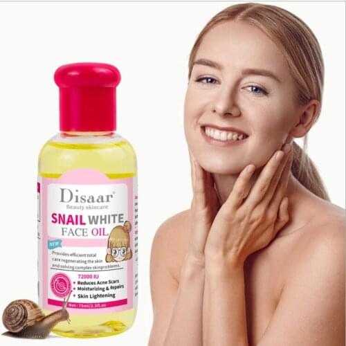 Disaar Beauty Skin Care Snail White Face Oil Pink Skin Moisturizing And Brightening Body Lotion Emollient oil Whitening Cream