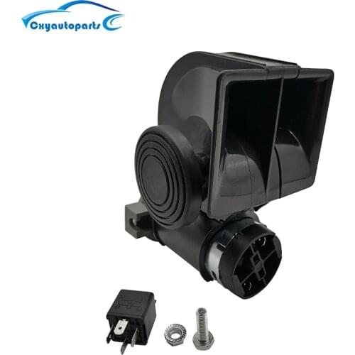 12V 24V 136db Car Snail Horn Auto Compact Air Horn 136db Super Loud for Car Motorcycle Truck Lorry Yacht Boat SUV 12V Cars