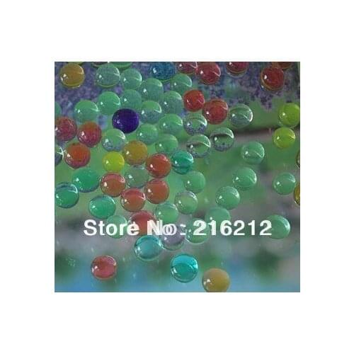 11 colors Crystal Soil Mud Magic Plant Jelly Water absorbing crystal polymer soil moist MED Water Pearl Beads
