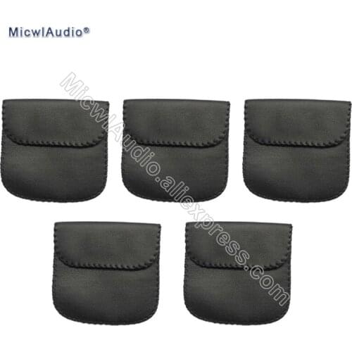 5Pcs Small Bag For the Sennheiser and Sony Earphone Microphone Protect Microphone TPU Plastic