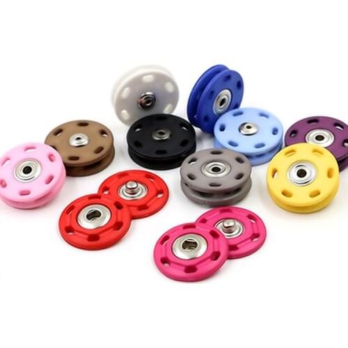 50pcs/lot snaps buttons high quality mix color Round resin ginger snaps Bracelets fit 18mm