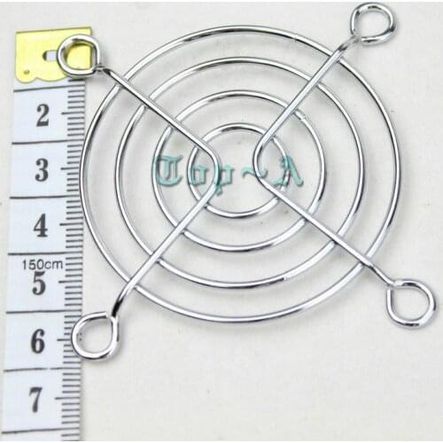 Gdstime 500 Pcs 6cm Fan Iron Net Silver Metal 60mm DC Fan Grill Finger Guard Protector for PC Computer Case Wholesale