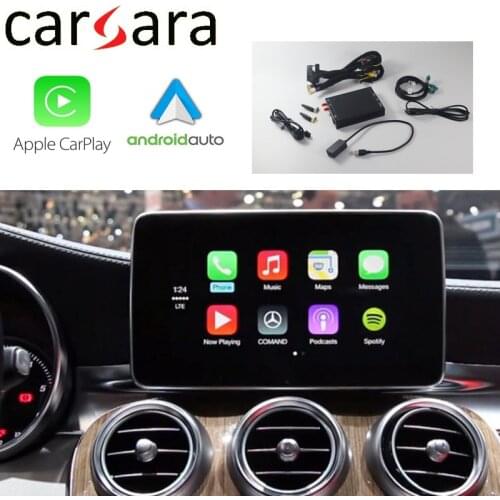 Wireless CarPlay Android Auto W205 Car Play set ForMercedes NTG5.0 Multimedia Retrofit Decoder Box Mirror Link AirPlay Autolink
