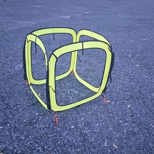 80*80cm Circle Arch Door Drone Racing Gate Cube Quadcopter Crossing Obstacles Drone Racing FPV Freestyle Training for Multirotor