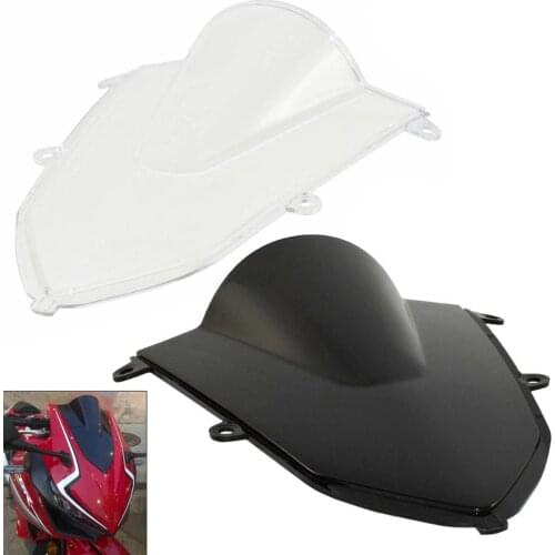 Double Bubble Front Windscreen Windshield Visor Screen Shield Wind Deflector For HONDA CBR500R CBR 500 R RA RC62 2019 2020 2021