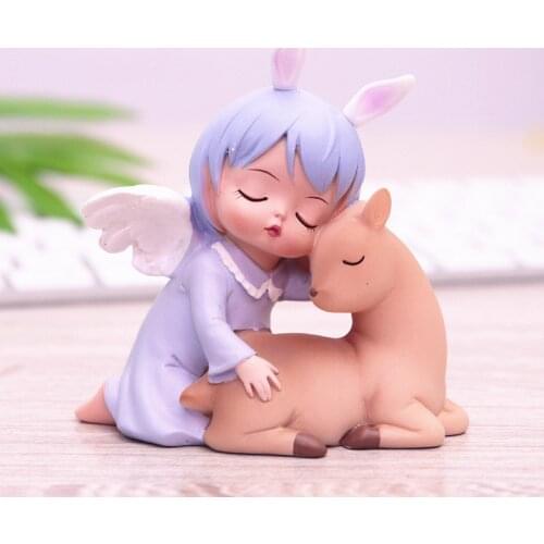 Kawaii Girl Heart Angel Anne baby dear cat Baking Cake Decoration Decoration Girls Bedroom Childrens Room Home Decoration