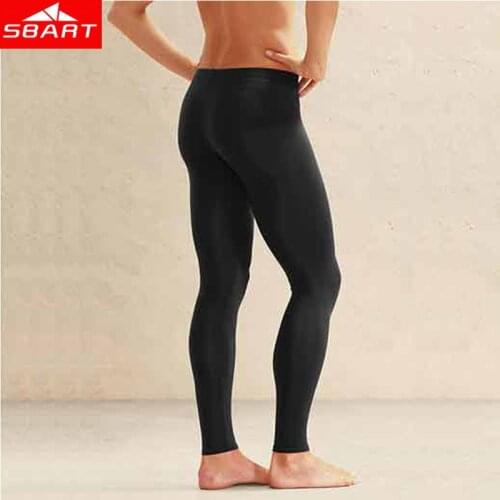 SBAER Man Women Rash Guard Full Length Sunscreen Leggings Lycra Quick Dry Rashguard Surf Long Pants Swim Fitness Tight Pant 3XL