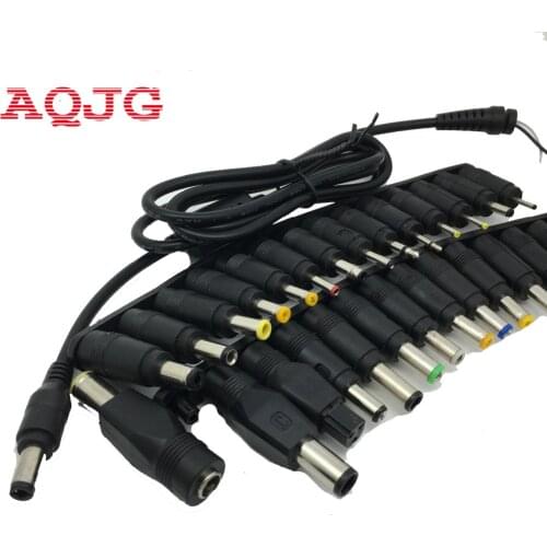New 28 in 1 Set New Universal AC DC Jack Charger Connector Plug for Laptop /Notebook AC DC Power Adapter with Cable 5.5*2.5