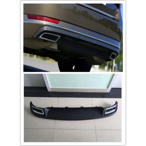 Fits For 2016 2017 2018 Skoda superb High quality ABS Car Rear Bumper Lip, Auto Car Rear Diffuser