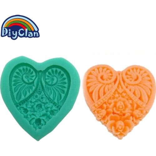 DIY silicone molds for cake decorating pudding jelly dessert mould soap mould rubber fondant tools chocolate mould F0242AX35