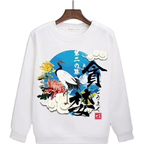 High-Q Unisex Anime Cosplay Seven deadly sins O Neck Hoodie Pullover Septem peccata mortalia Casual Hoodie Sweatshirts