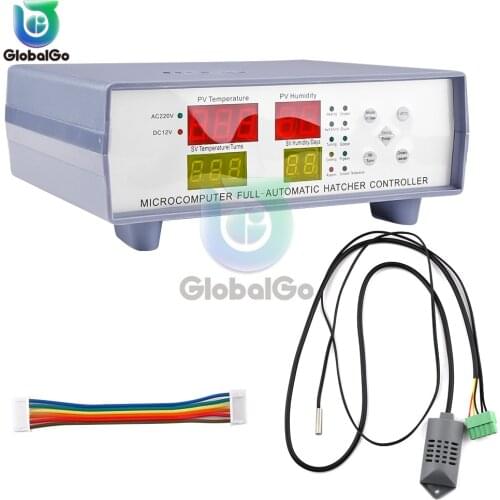 XM-18K-2 Egg Incubator Control Digital Automatic Thermostat Controller System Hatchery Machine Temperature Humidity Controller