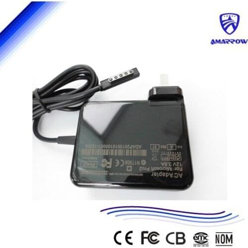 2 Year Warranty Tablet Charger for Microsoft Surface Pro2 5 Pin
