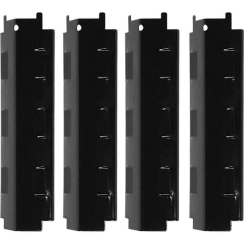 4Pcs Heat Plate Shield Stainless Steel Gas Grill Heat Plate Barbecue For Grill Charbroil Oven Replacement Parts 4 Pcs Oven Repl