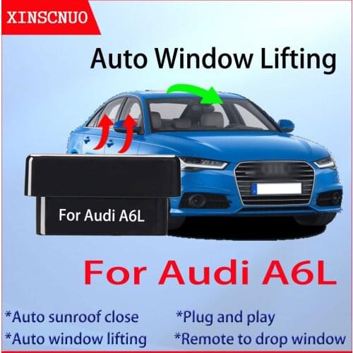 New Car OBD Window Lift For Audi A6L 2012-2016 Close sunroof Controller Automatic Device Remote Control Close Open Pause Windows