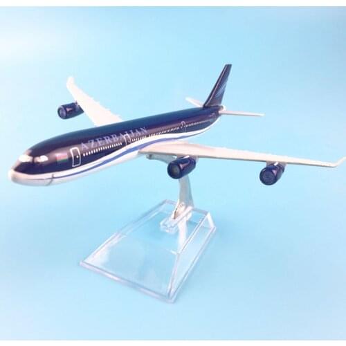 FREE SHIPPING 16CM AZERBAIJAN METAL ALLOY MODEL PLANE AIRCRAFT MODEL TOY AIRPLANE BIRTHDAY GIFT