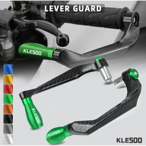For Kawasaki KLE500 1991-2007 2006 2005 2004 Motorcycle Accessories Handlebar Grips Guard Brake Clutch Levers Guard Protector