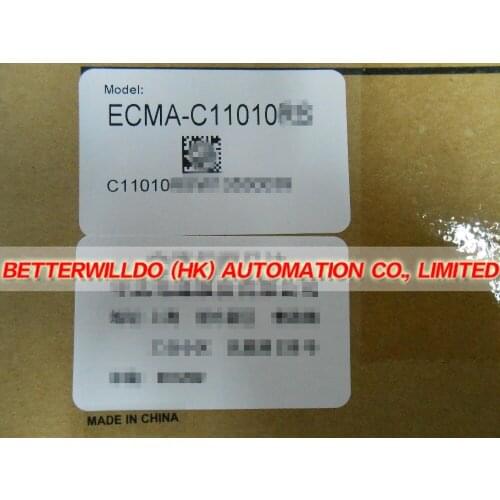 ECMA-C11010RS ECMA-C11010SS NEW IN BOX AC ServoMotor 1KW 3000rpm 3.18Nm 100MM 1 Year Warranty