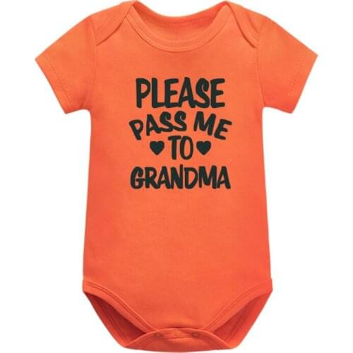 Newborn Cotton Rompers Infant Boys Letter Print Bodysuits Toddler Jumpsuits Casual One-Pieces Summer Baby Girl Clothes 0-24M