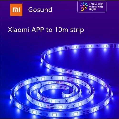 Gosund RGB Strip Smart Light Band Colorful Lamp LED max Extention to 10M 16 Million Intelligent Control Work With Mihome App