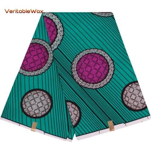 Nigeria African Prints Batik Fabric For Sewing Wedding Dress Artwork Tissu By The Yard Patchwork Polyester Designer Textile 6411
