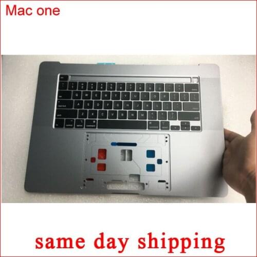Original New A2141 Topcase For Macbook Pro 16" A2141 Topcase With US Keyboard 2019 Year Space Gray Silver Color