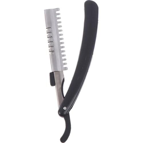 Professional Straight Edge Stainless Steel Sharp Barber Razor Folding Shaving Beard Cutter Manual Shaver