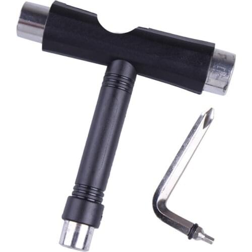 Professional Skateboard Tool T-skating L-shaped Allen Wrench Set Screwdriver Sleeve Multi-function Skateboards Adjustment Tool