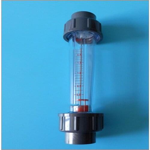 Long tube BSP threaded LZB-25S water flowmeter with ( Flow range 100-1000 L/h),LZB25S Tools Flow Meters plumbing