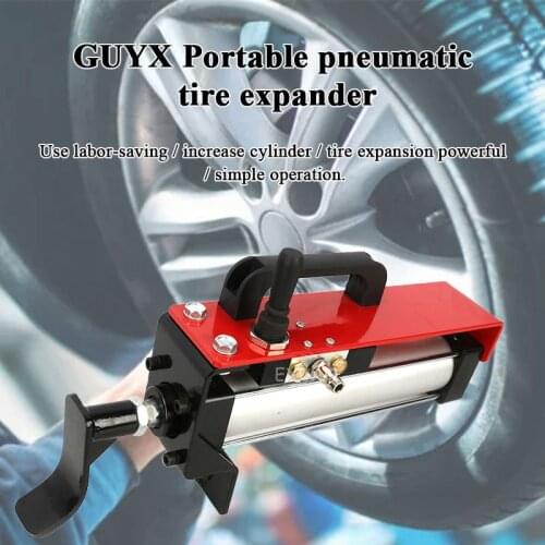 Pneumatic tire expander/auto tire repair tool/portable pneumatic tool/auto repair auxiliary equipment/portable tire rake