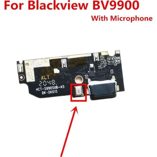 Original New For Blackview BV9900 Cell Phone Inside Parts Usb Board Charging Dock With Microphone FPC Replacement Accessories