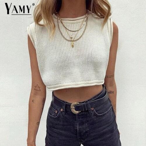 YAMY Women's Short Vests