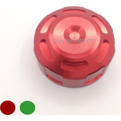 Yecnecty For Kawasaki Ninja 300R/250R Z750 Z800 ZX-10R Versys 650 1 Piece Motorcycle Rear Brake Fluid Reservoir Cap Cover