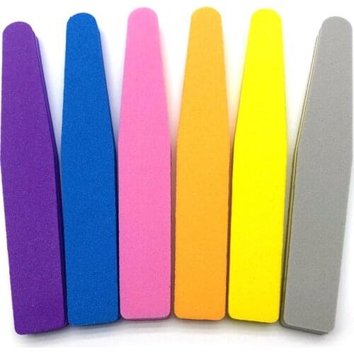 50Pcs Professional Nail Files Nail Buffer Buffing 100/180 Nail Beauty Tools Diamond Spong Bloc Polissoir Ongles DIY Nail Tools
