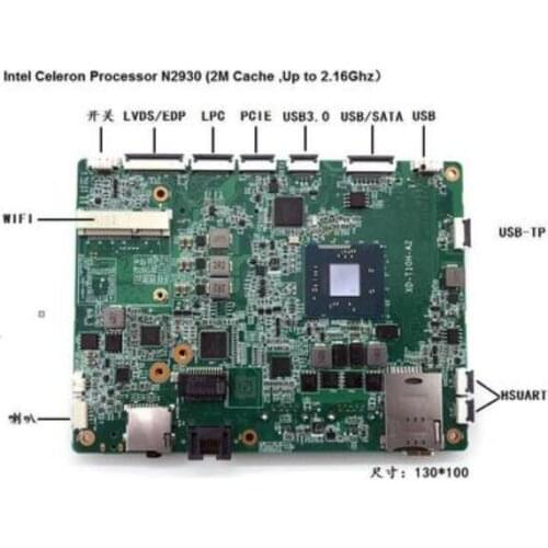 For Windows system, industrial motherboard, advertising, game console motherboard, Win10 system,2G+32G