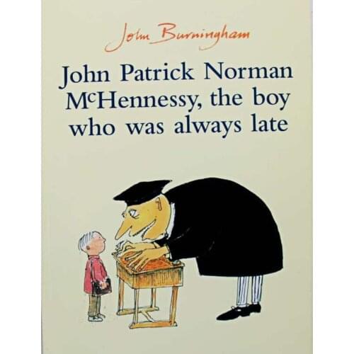 John Patrick Norman McHennessy,the boy who was always late Educational Educational English Picture Book Learning Card Story Book