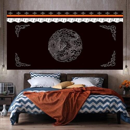 Boho Deko Tapestry Tibetan Buddhism Wall Hanging Carpet Livingroom Background Wall Cloth