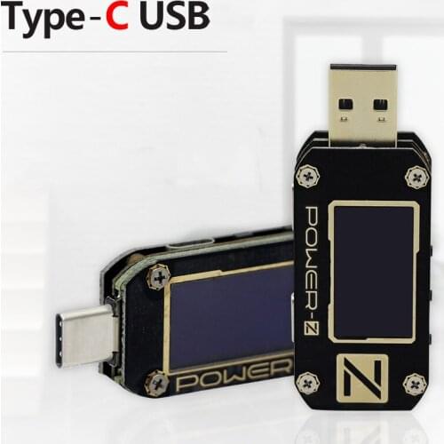 KM001 POWER-Z Portable USB PD Tester QC3.0 2.0 PD Digital Voltmeter Digital Voltage Current Type-C Meter Power Bank Detector