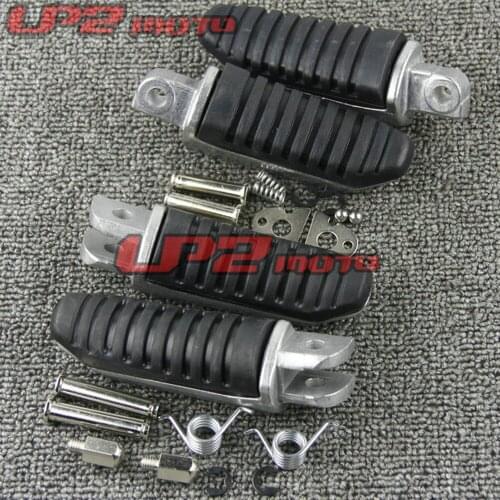 Motorcycle Durable Front & Rear Footrest Foot Peg Fits SUZUKI GW250