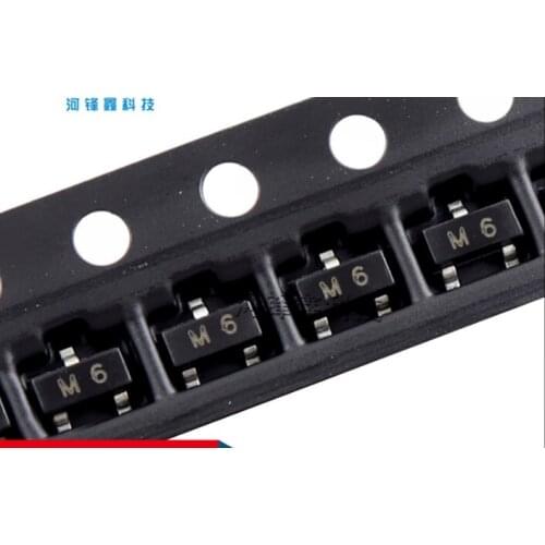 Xinyuan SMD triode S9015 M6 45V0.1 A/PNP SOT23 transistor (100PCS/lot)