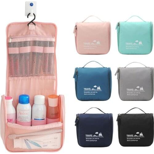 New Waterproof Men Hanging Makeup Bag Organizer Cosmetic Bag for Women Necessaries Make Up Case Wash Toiletry Bag