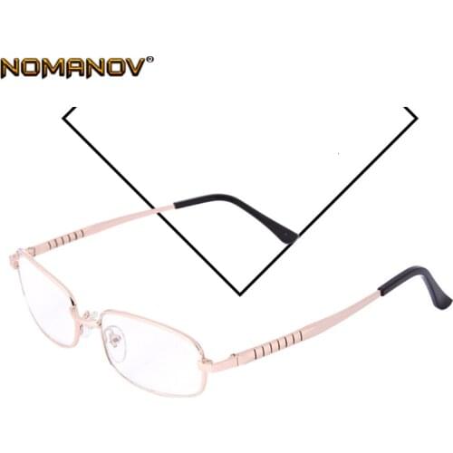 2019 Real New Clear Advanced Alloy Full-rim Anti-fatigue Men Women Reading Glasses +0.75 +1.25 +1.5 +2.00 +1.75 To +4 With Case