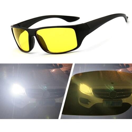 Night Vision Driver Goggles Car Driving Sun Glasses For Ford Focus 2 3 fiesta mondeo ecosport kuga HYUNDAI ix35 Opel Astra
