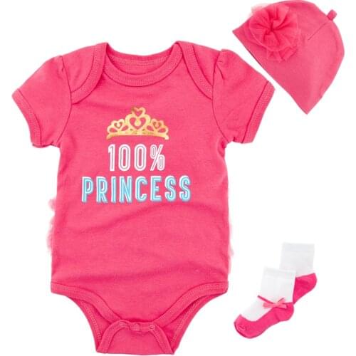 Honeyzone Girls Cap Infant Soft Shoes Baby Girl Summer Clothes Letter Print Bodysuits 0-12m Baby Cute Jumpsuit Girls Clothing