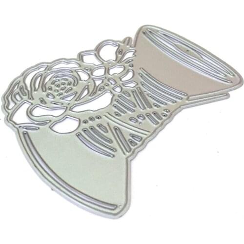 Sewing Thread Flower Metal Cutting Dies Stencil DIY Scrapbooking Album Paper Card Template Mold Embossing Craft Decoration