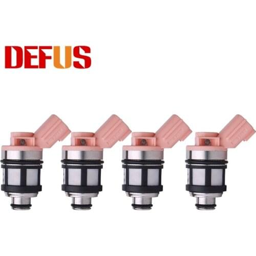 4x JS23-4 50LB 550cc Fuel Injector For Nissan 3.0L 3.3L 1996-2004 Nozzle Injection Values Bico 166001800 166001801 16600-9S200
