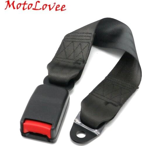 MotoLovee Universal Car Seat Belts Safety Belt Webbing Extender Auto Extension Buckle Seat Belts Extender