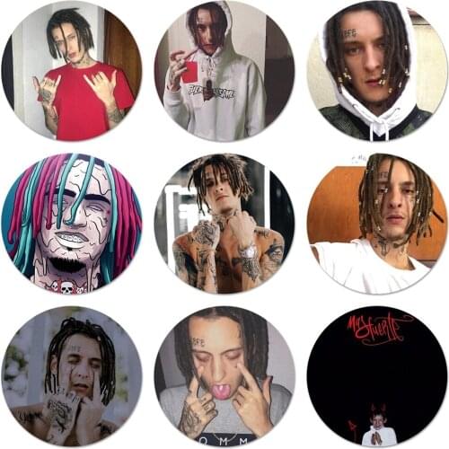 Kizaru Rapper Russia Icons Pins Badge Decoration Brooches Metal Badges For Backpack Decoration